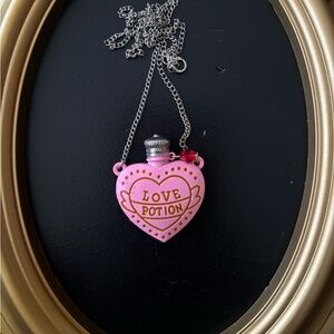 Never Worn Adorable Pink Love Potion Necklace